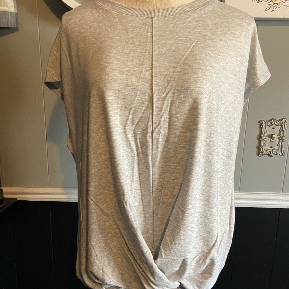 Gray blouse